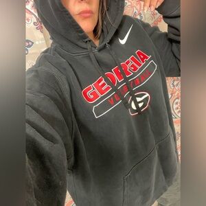 Nike XL Black Georgia Volleyball Hoodie